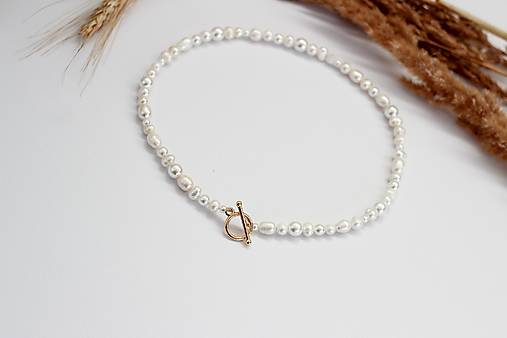 Náhrdelník Júlia s riečnymi perlami