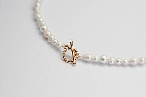 Náhrdelník Júlia s riečnymi perlami