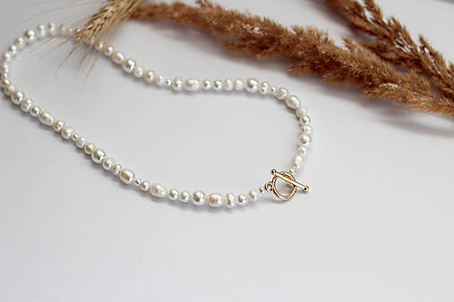 Náhrdelník Júlia s riečnymi perlami