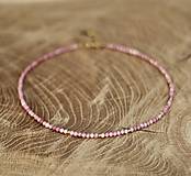 Náhrdelníky - Duo náhrdelníkov - perly, rodonit  - 17835844_