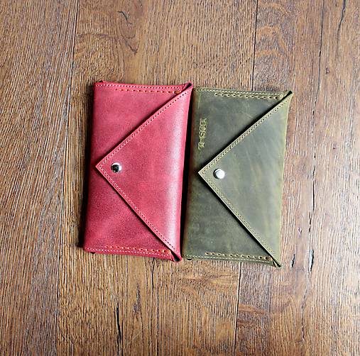 Na mobil - Kožený obal na mobil - 17836492_