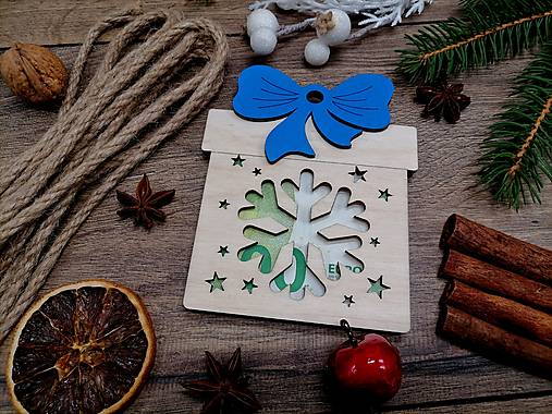 Dekorácie - Darček na peniaze  (modrá mašľa) - 17837151_