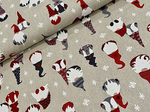 BAVLNA DEKOR/VIANOČNÝ ŠKRIATKOVIA