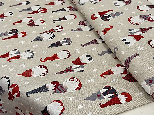 BAVLNA DEKOR/VIANOČNÝ ŠKRIATKOVIA