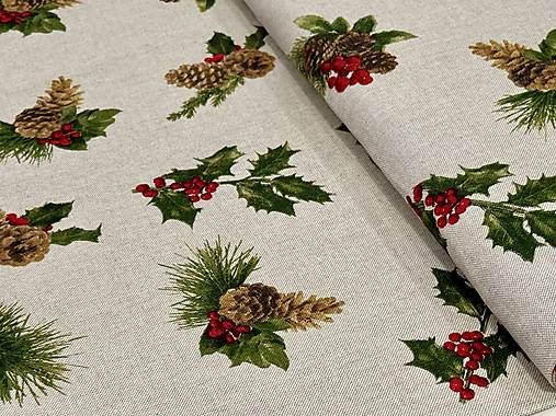 BAVLNA DEKOR /ŠIŠKY/VIANOCE