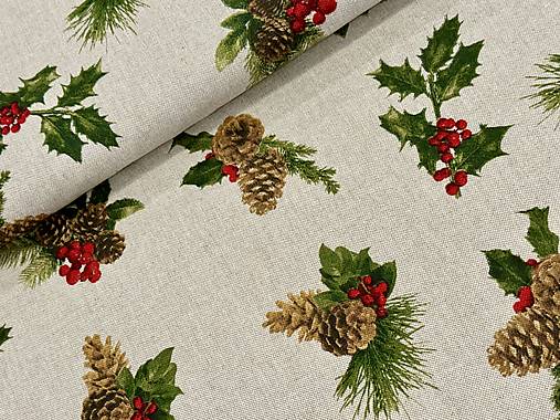 BAVLNA DEKOR /ŠIŠKY/VIANOCE