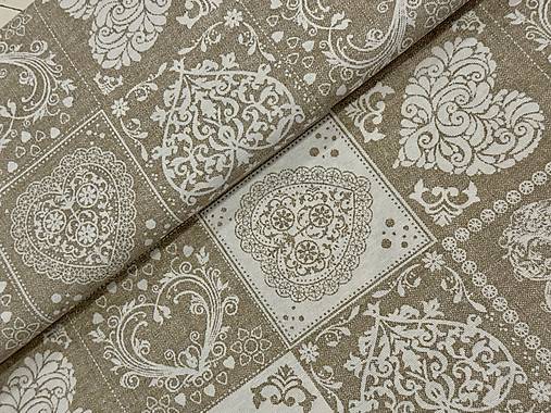 BAVLNA DEKOR / SRDIEČKA / PATCHWORK