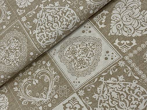  BAVLNA DEKOR / SRDIEČKA / PATCHWORK 
