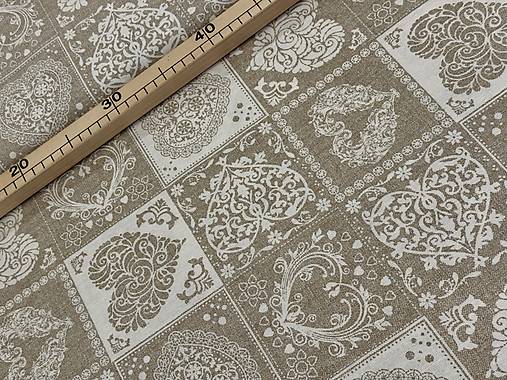  BAVLNA DEKOR / SRDIEČKA / PATCHWORK 