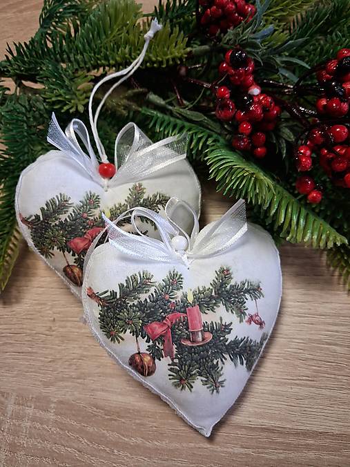 Dekorácie - Nežné Vianočné ozdoby - 17834848_