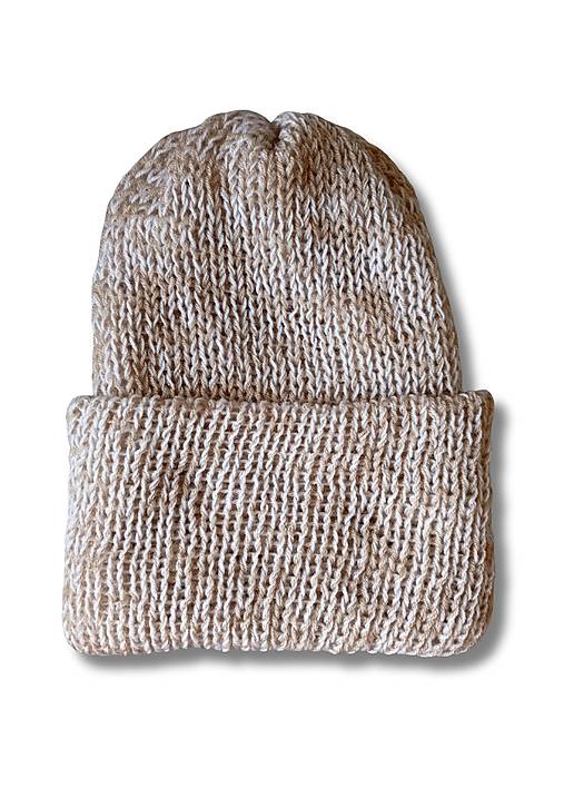 Čiapky, čelenky, klobúky - Ručne štrikovaná čiapka - unisex dospelí/tínedžeri - 17834813_