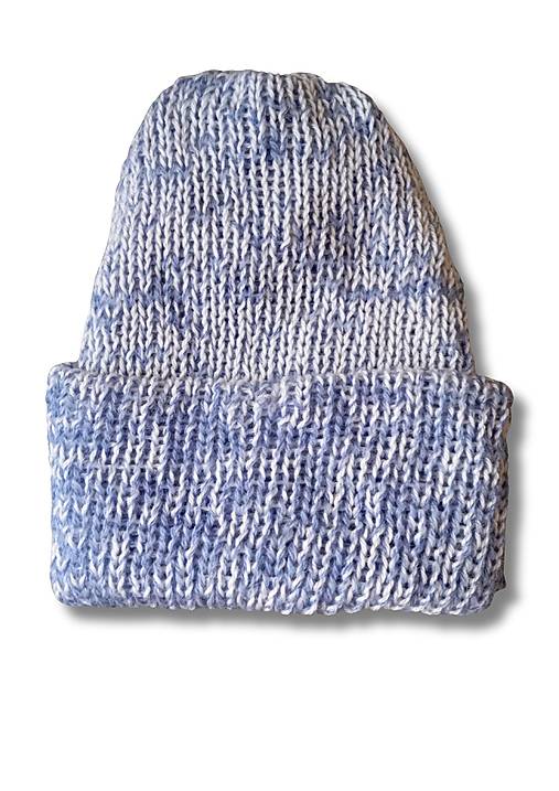Čiapky, čelenky, klobúky - Ručne štrikovaná čiapka - unisex dospelí/tínedžeri - 17834823_