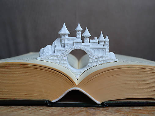 Papiernictvo - Držiak na knihu | Hrad na moste - 17836649_