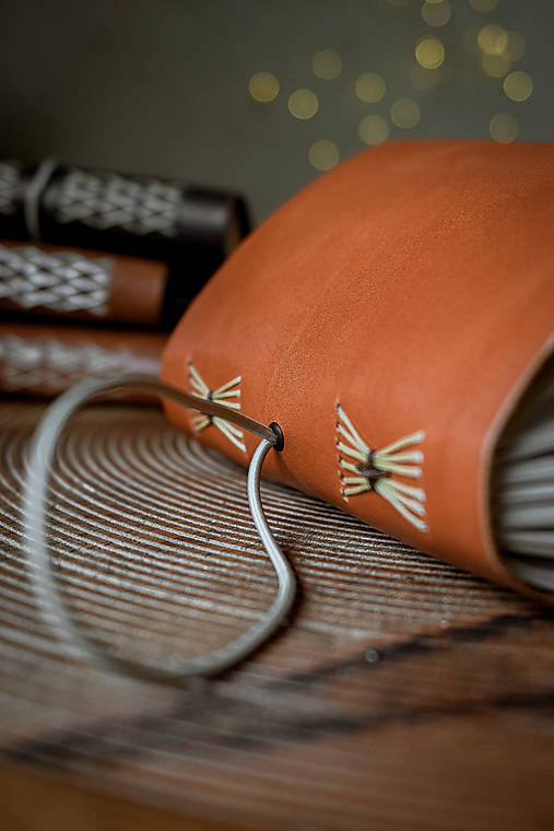 Kožený zápisník - Shirley