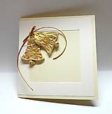  - Vianočná karta ... zvončeky - 17838897_