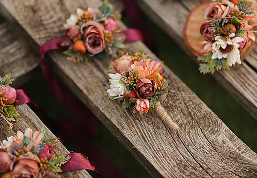 Ozdoby do vlasov - Jesenné svadobné doplnky (Pierko pre ženícha) - 17838479_