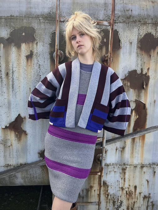 Kimoná - BAUHAUS mini kimono - 17837519_