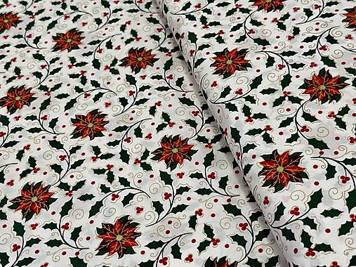  100% BAVLNA / VIANOČNÁ RUŽA