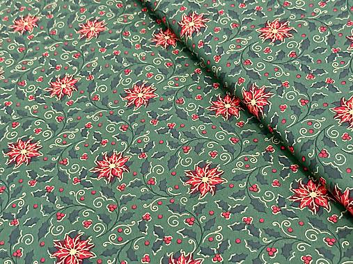 100% BAVLNA /VIANOČNÁ RUŽA