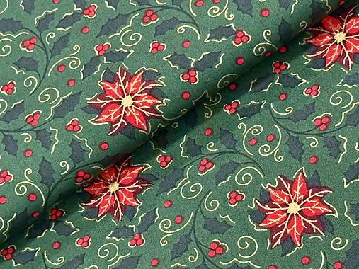 100% BAVLNA /VIANOČNÁ RUŽA