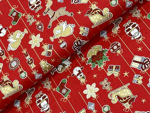 100% BAVLNA /OZDOBY NA ZLATEJ ŠNÚRKE 