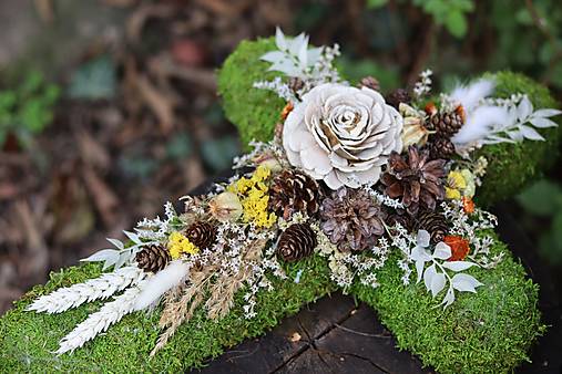 Dekorácie - Krížik na hrob - 17842074_