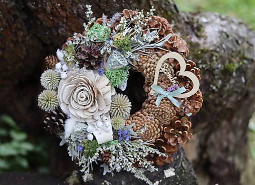 Dekorácie - Venček na dušičky - 17842116_