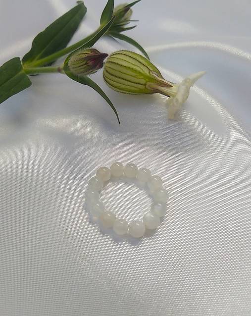 Prstene - Prsteň mesačný kameň - 17842752_