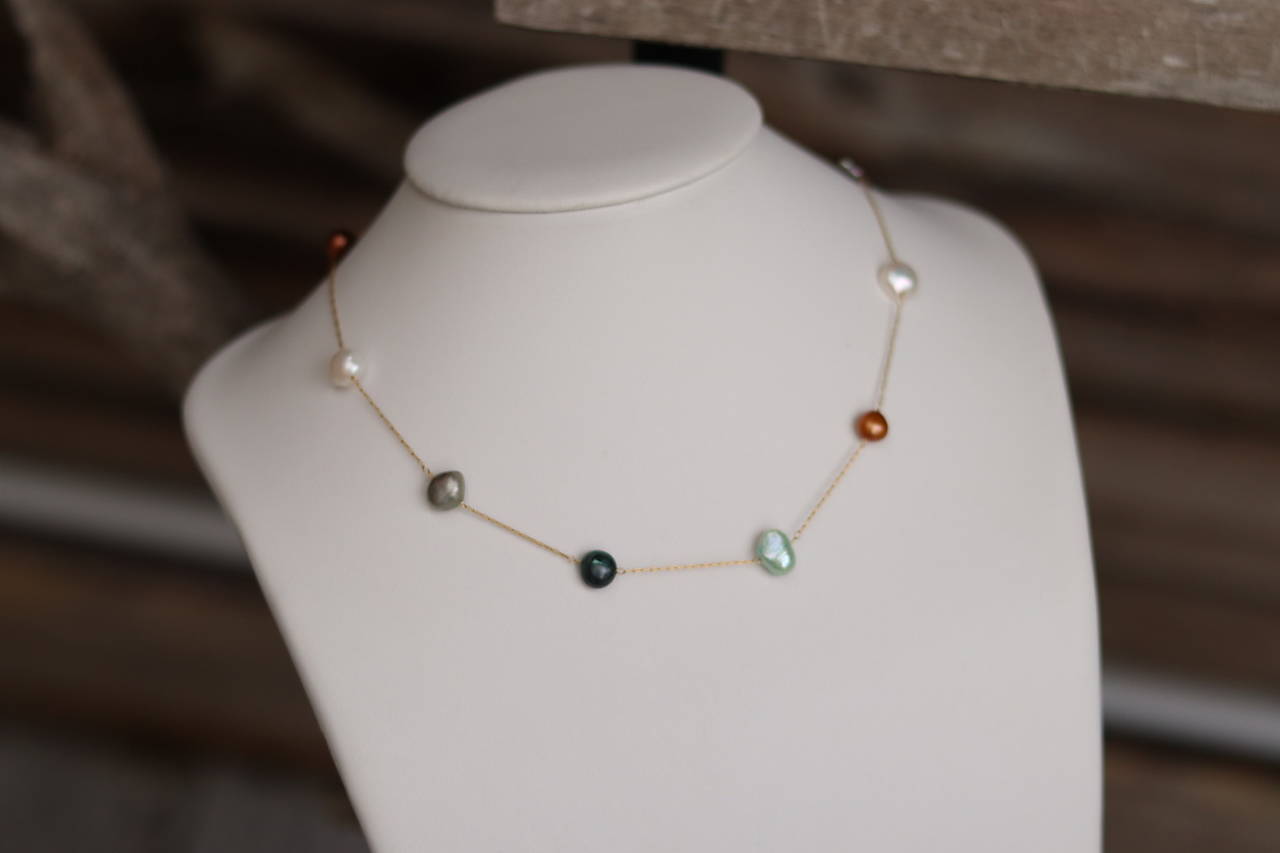 Náhrdelník s perlami