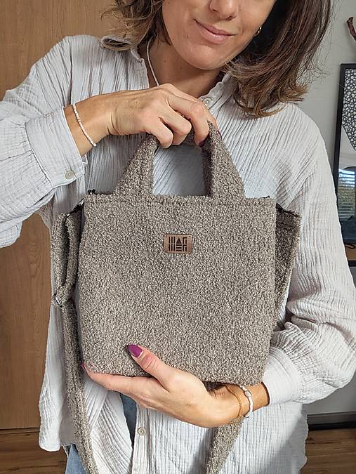 Kabelka  L I N A - hnedá