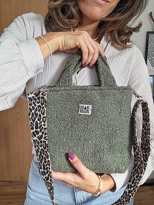 Kabelka  L I N A - zelená