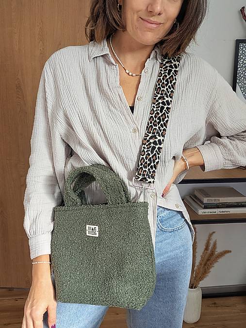 Kabelka  L I N A - zelená