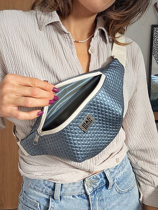 Ľadvinka - koženková šedá