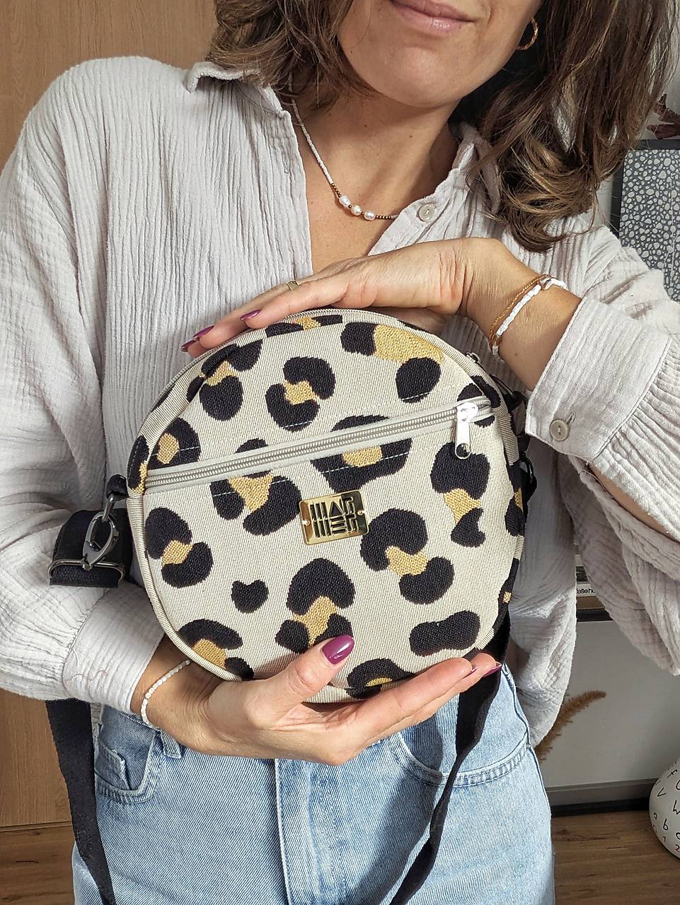 Kabelka  M U L T I - leopard