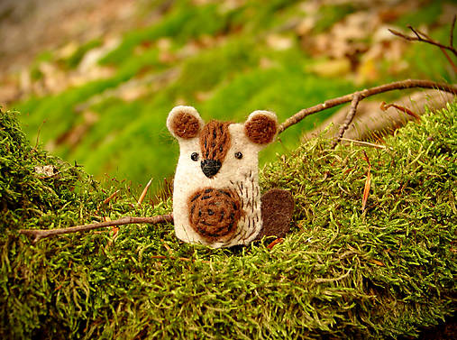 Brošne - brošňa: M a c k o - 17845851_