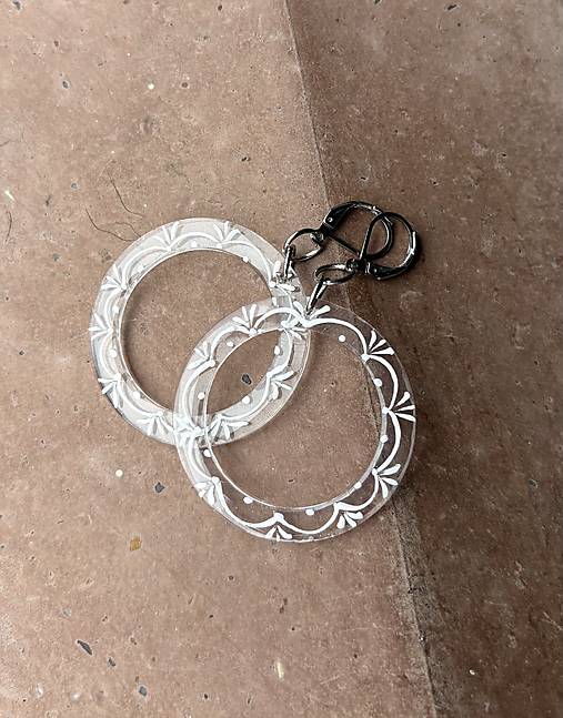 Náušnice - *Čipkované*I. - 17844449_