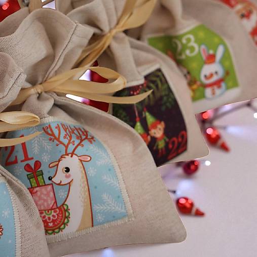 Úžitkový textil - Adventní kalendář č.29 - 17845173_