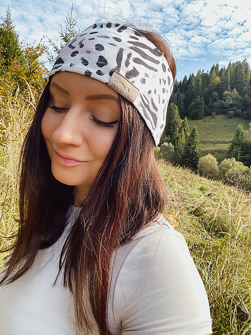 Čiapky, čelenky, klobúky - Voľnočasová čelenka: Safari - 17843562_