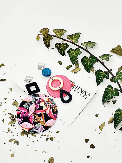 Asymetrické náušnice "Xania"