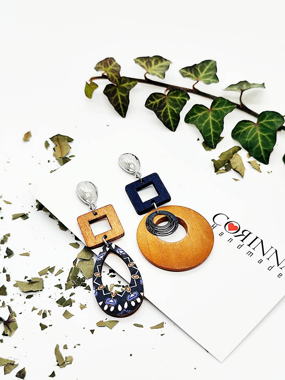 Asymetrické náušnice "Kinlie"