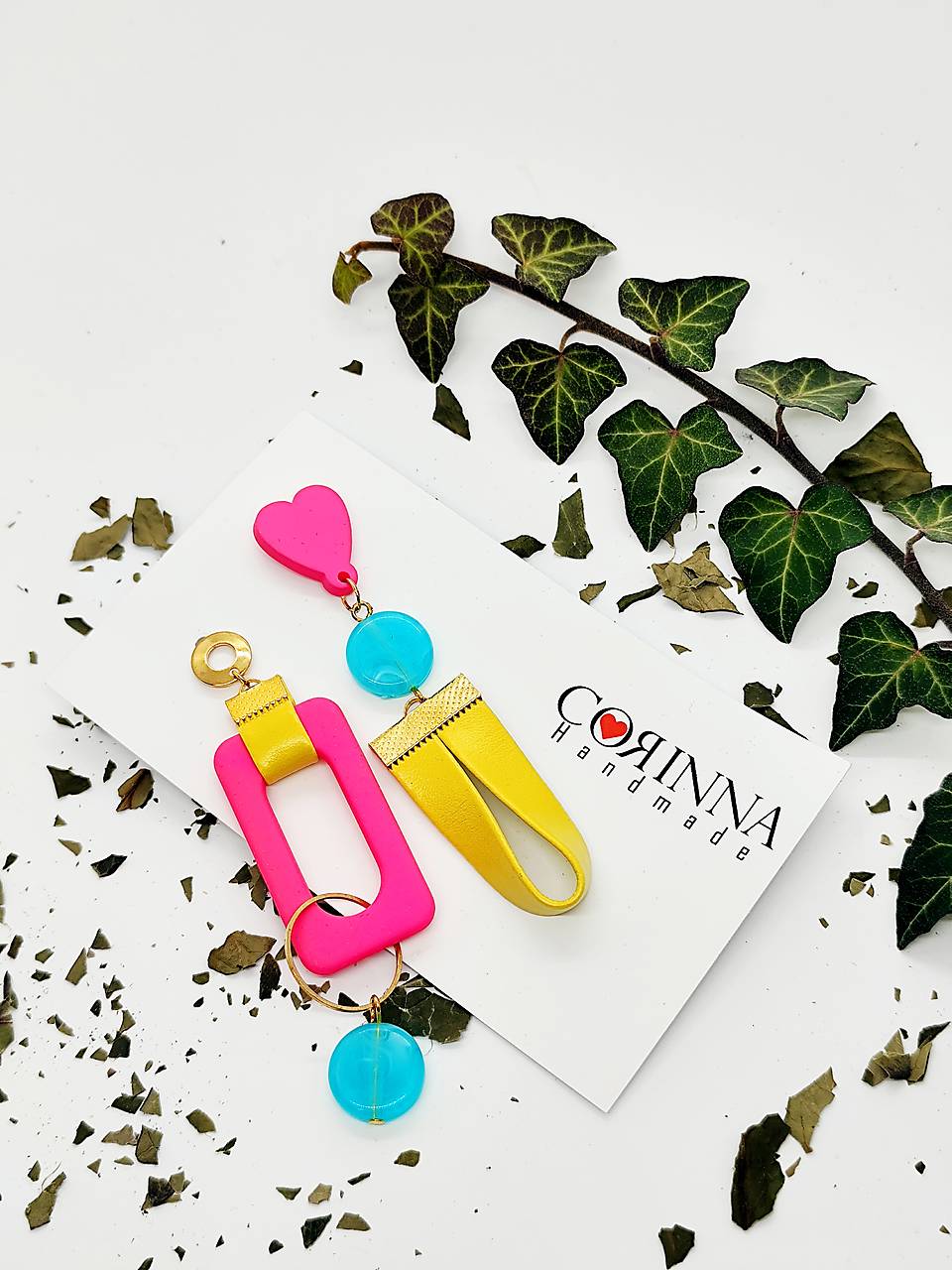 Asymetrické náušnice "Mariana"