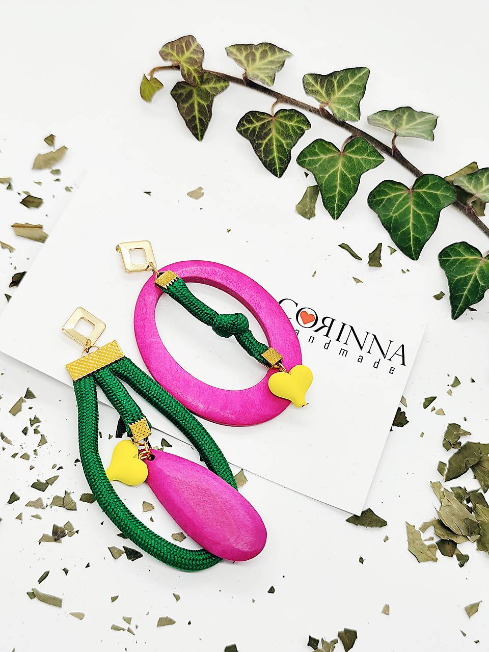 Asymetrické náušnice "Anika"