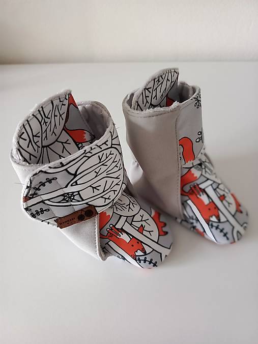 Detské topánky - Čižmičky líšky - 17844689_