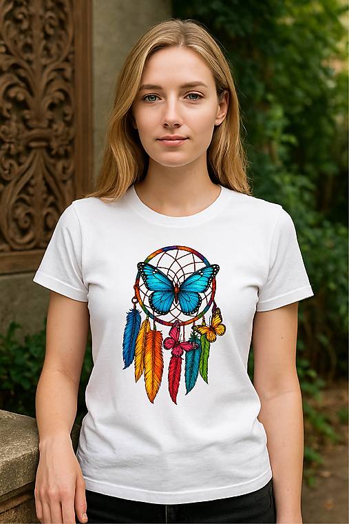 Topy, tričká, tielka - Lapač snov - dámske - 17843584_