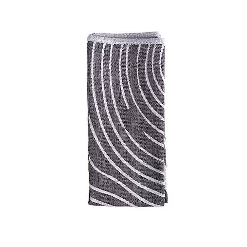 Úžitkový textil - ✨Ľanová kuchynská utierka Tempora (tmavošedá) - 17844175_