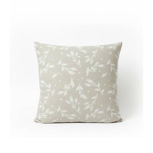 Úžitkový textil - Ľanová obliečka na vankúš Šípky (prírodná) - 17844313_