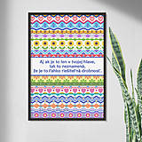  - Aj obsah tvojej hlavy je dôležitý - poster (horizontálne ornamenty) - 17844962_