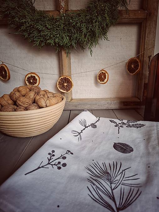 Úžitkový textil - Utierka Zima spod snehu (Zima spod snehu) - 17846710_