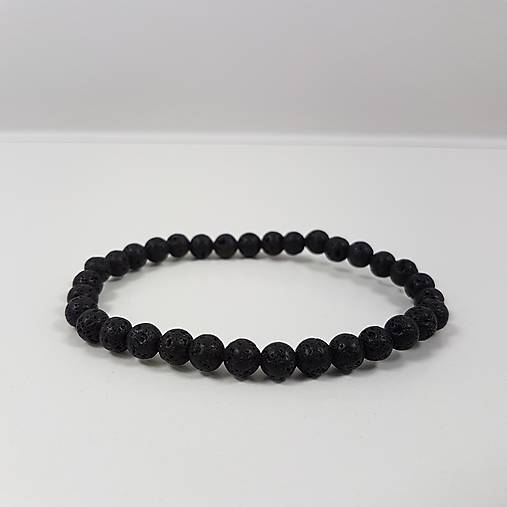 Náramky - Náramok LÁVOVÝ KAMEŇ - 17848128_