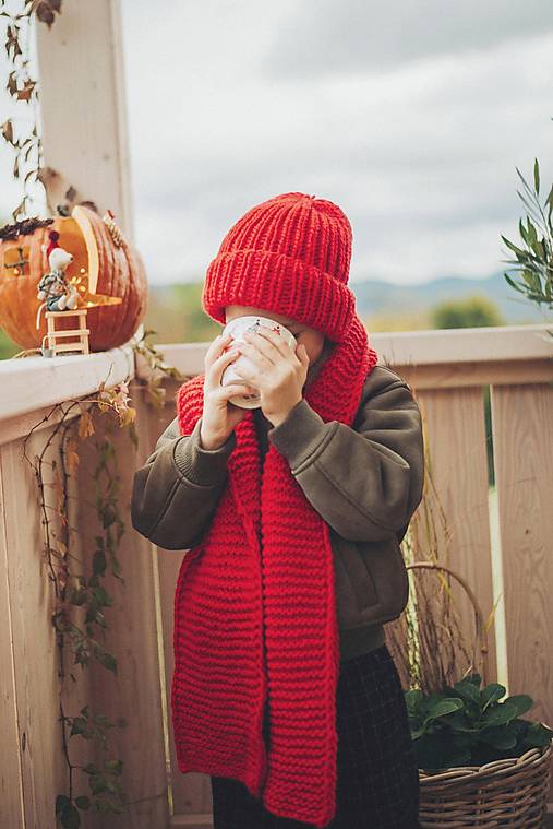 Detské čiapky - Vlnený MAXI set - 17848555_